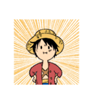 くが ONE PIECEスタンプ（個別スタンプ：7）