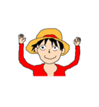 ちょっぴり動くONE PIECE（個別スタンプ：9）