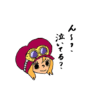 ONE PIECE 美女キャラいっぱい！（個別スタンプ：7）