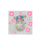 ONE PIECE ほのぼのキャラクターワンピース（個別スタンプ：6）