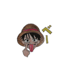 ONE PIECE k-chan スタンプ2（個別スタンプ：2）