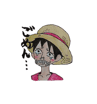 ONE PIECE k-chan スタンプ2（個別スタンプ：5）
