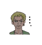 ONE PIECE k-chan スタンプ2（個別スタンプ：7）
