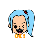 ONE PIECE ビビ 日常会話スタンプ（個別スタンプ：8）