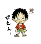 ONE PIECE ルフィいっぱいスタンプ（個別スタンプ：14）