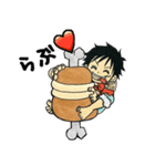 ONE PIECE ルフィいっぱいスタンプ（個別スタンプ：15）