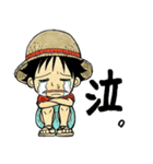 ONE PIECE ルフィいっぱいスタンプ（個別スタンプ：16）