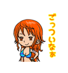 ONE PIECE スタンプ 関西風カニ玉味（個別スタンプ：5）