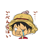 ONE PIECE ありがとう＆ごめん＋αスタンプ（個別スタンプ：26）