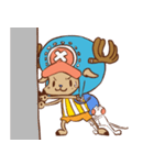 【ONE PIECE】チョッパー×にけねこ（個別スタンプ：5）