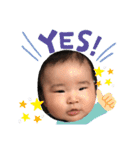ニコニコ葉ちゃん（個別スタンプ：3）