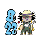 まいにちONE PIECE（8月）（個別スタンプ：22）