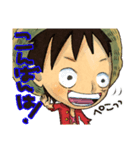 ONE PIECE ルフィスタンプ（個別スタンプ：2）