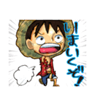 ONE PIECE ルフィスタンプ（個別スタンプ：3）