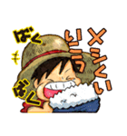 ONE PIECE ルフィスタンプ（個別スタンプ：10）