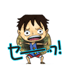 ONE PIECE ルフィスタンプ（個別スタンプ：11）