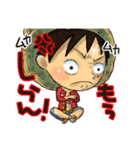 ONE PIECE ルフィスタンプ（個別スタンプ：14）