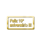 大体：金138 お祝いの言葉/PT（個別スタンプ：14）