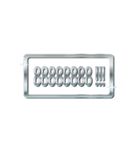 大体：銀139 お祝いの言葉/JP（個別スタンプ：39）