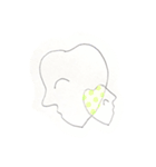 マステ絵きみとぼく（個別スタンプ：8）