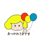 丁寧＊挨拶＊日常ことば（個別スタンプ：5）