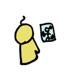 黄色いおはげちゃん2（個別スタンプ：11）