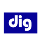 dig digスタンプ（個別スタンプ：4）