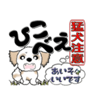 【大きな文字】シーズー犬（自分用）（個別スタンプ：33）