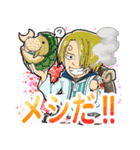 ONE PIECE アラバスタスタンプ（個別スタンプ：21）