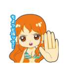 ONE PIECE んナミさーんなスタンプ（個別スタンプ：7）