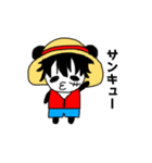 びるぱんだ～ONE PIECE～（個別スタンプ：5）