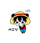 びるぱんだ～ONE PIECE～（個別スタンプ：13）