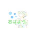 手書きイラスト  加工（個別スタンプ：3）