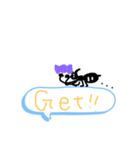 吹き出しに乗るアリくん（個別スタンプ：2）