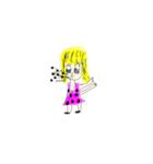タピオカ娘2（個別スタンプ：1）