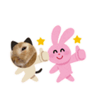 うさぎ 〜オリジナルスタンプ〜 YUTA（個別スタンプ：15）