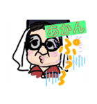 幸せおっちゃんスタンプだい（個別スタンプ：16）