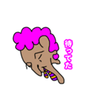 ミニアフロ男1（個別スタンプ：15）
