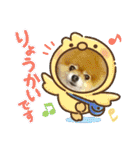 ポメラニアン、ラブの日々4（個別スタンプ：22）