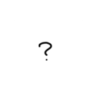 へたっぴ手書き文字。（個別スタンプ：22）