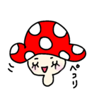 キノコのこのこ（個別スタンプ：6）