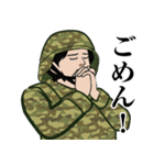 WAC-女性陸上自衛隊のLINEスタンプ（個別スタンプ：11）