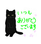 黒猫できる女のスタンプ（個別スタンプ：27）