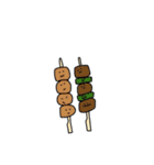使えるゆるい食べ物たち。（個別スタンプ：16）