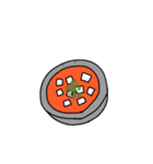 使えるゆるい食べ物たち。（個別スタンプ：17）