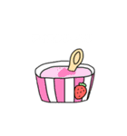 使えるゆるい食べ物たち。（個別スタンプ：24）