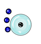 目玉だけ（個別スタンプ：2）