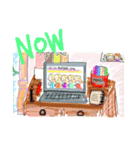 我の落書きスタンプ（個別スタンプ：17）