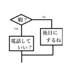 理系の記号スタンプ（個別スタンプ：15）