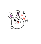 ゆるハムうさ（個別スタンプ：6）